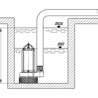 Насос Гном 20 – Схема установки электронасоса